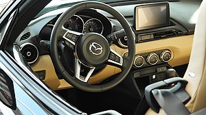 Mazda cockpit